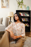 Printed Chiffon Top (KS-012)