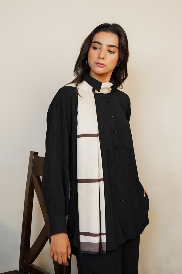 Ivory Stone Scarf (KS-024)