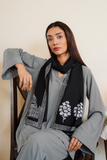 Black & Ivory Scarf (KS-022)