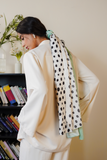 Polka Mint Scarf (KS-026)
