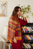 Maroon Silk Scarf (KS-038)
