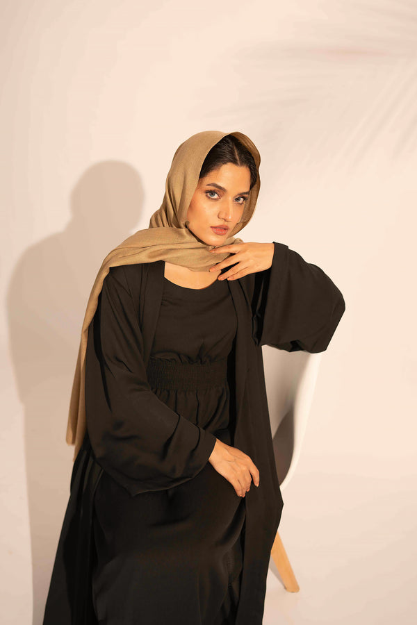 Premium Winter Hijab - Beige