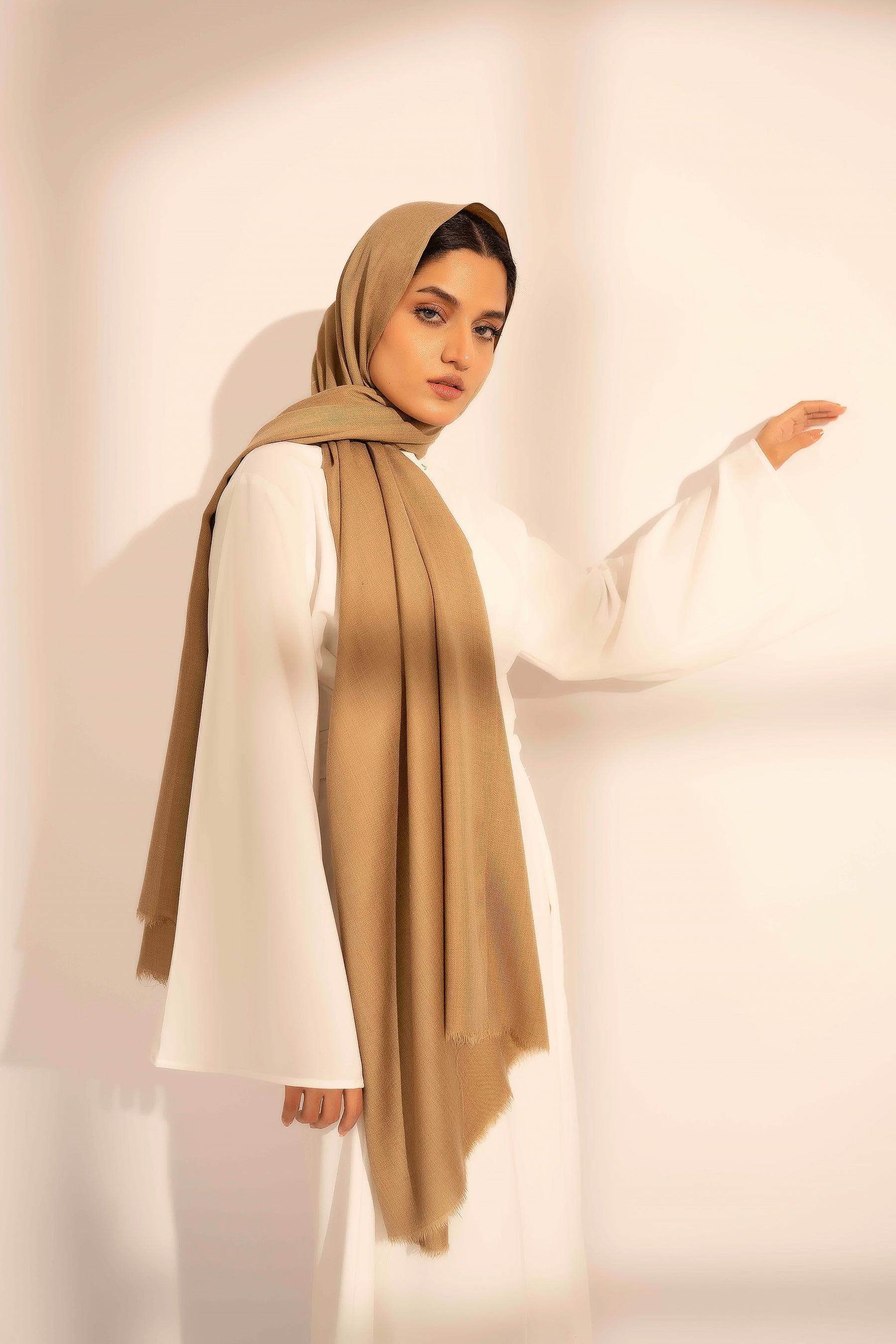 Premium Winter Hijab - Beige